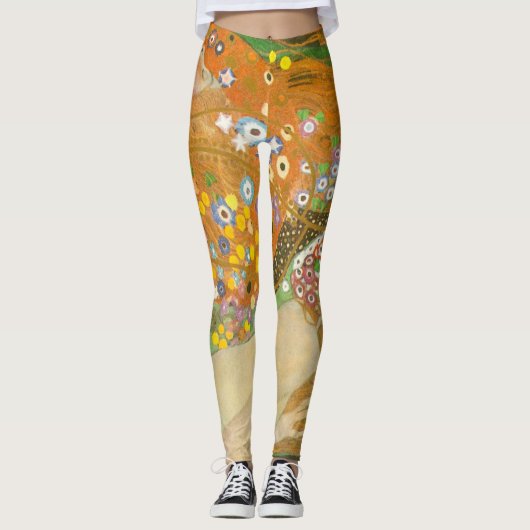 Leggings Serpents d'eau II par Gustav Klimt, Art Nouveau (Devant)