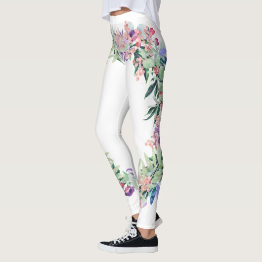 Leggings Serre Florale Berries (Gauche)