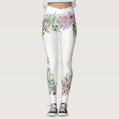 Leggings Serre Florale Berries (Devant)
