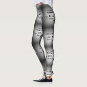 LEGGINGS SERVICE D'HOMMES DE RÈGLE DE FEMMES (Gauche)