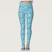 Leggings Sesame Pals Rainbow Doodley Motif (Devant)