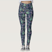 Leggings Sésame Sésame | Count von Count Doodle Motif (Devant)