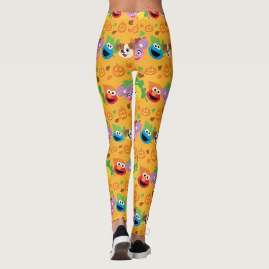 Leggings Sesame Street Autumn quitte Motif (Dos)