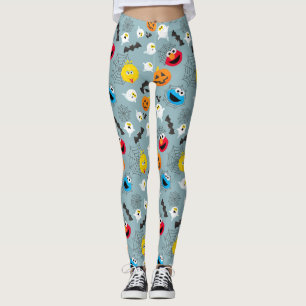 Leggings Sesame Street Cute Motif Halloween