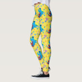 Leggings Sesame Street Pâques Motif de panier (Gauche)