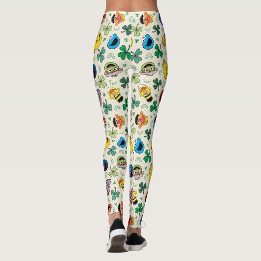 Leggings Sesame Street St. Patrick's Day Motif (Dos)