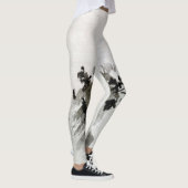 Leggings Sesshu Toyo Haboku - Paysage de Sansui (Droite)