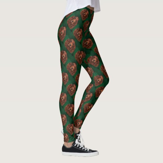 Leggings Setter irlandais rouge (Droite)
