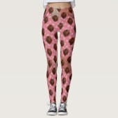 Leggings Setter Rouge Irlandais (Devant)