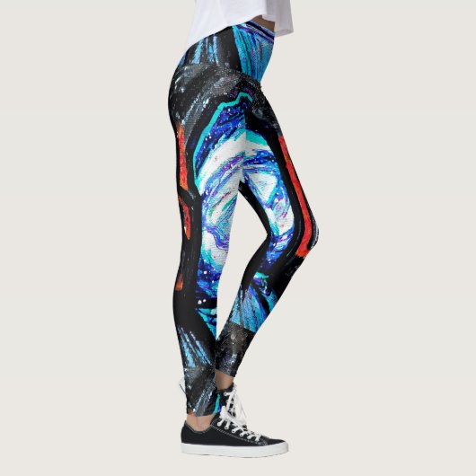 Leggings Seul avec l'abîme brillant (Droite)