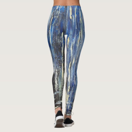 Leggings Seul dans la pluie - Légendes émotionnelles Moody (Dos)