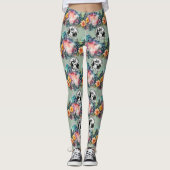 Leggings Seule la Forêt Lama Drame peut être évitée (Devant)