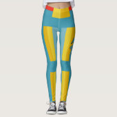 LEGGINGS SEVEN SKULL BY MASANSER PIXELAT (Devant)