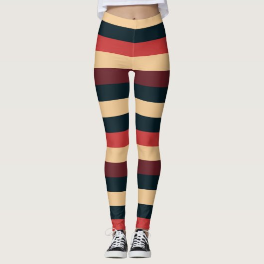 Leggings Seventies Stripes (Devant)