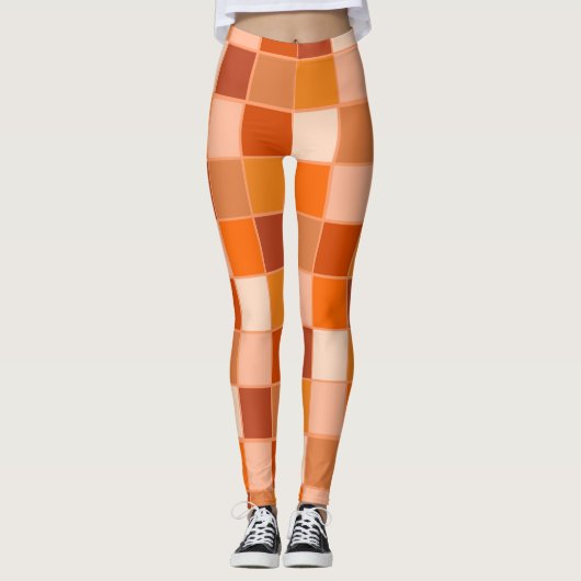 Leggings Shades of Orange (Devant)
