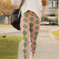 Shamrock Clover rose En vichy Saint Patrick's Day