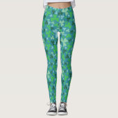 Leggings Shamrock coloré (Devant)