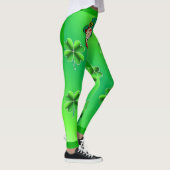 Leggings Shamrock cool et Leprechaun Bright Green Heart (Droite)