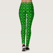 Leggings Shamrock de la Saint-Patrick Motif (Dos)