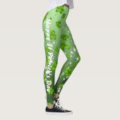 Leggings Shamrock de la Saint-Patrick personnalisable (Droite)