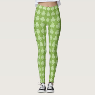 Leggings Shamrock de verdure Clover Pois Patrick's Day