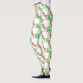 Leggings Shamrock du drapeau irlandais Cookie St. Patrick's (Gauche)