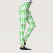 Leggings Shamrock Green Mint Shake Milkshake Aliments Legga (Droite)
