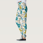 Leggings Shamrock moderne  de trèfle Motif St Patrick`s Day (Gauche)