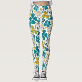 Leggings Shamrock moderne  de trèfle Motif St Patrick`s Day (Devant)