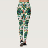 Leggings Shamrock Rainbows. Saint-Patty's Day (Dos)