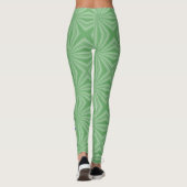 Leggings Shamrock roumain irlandais drapeaux américains Per (Dos)