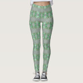 Leggings Shamrock Shabby Chic Shimmer (Devant)