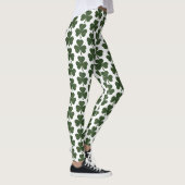 Leggings Shamrock Shape Plaid Dark Green (Droite)