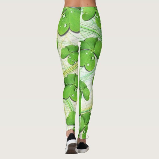 Leggings Shamrock vert St Patrick iPhone 5 Coque-Mate (Dos)