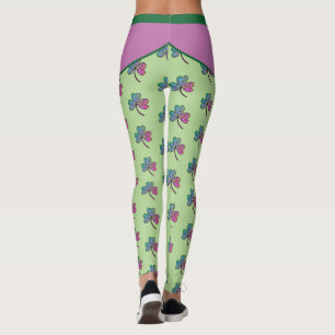 Leggings Shamrocks colorés