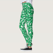 Leggings Shamrocks de la Saint Patrick (Gauche)