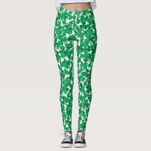 Leggings Shamrocks de la Saint Patrick