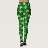 Leggings Shamrocks de la Saint-Patricks (Dos)