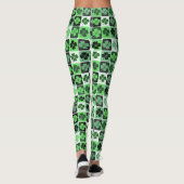 Leggings Shamrocks de Patchwork (Dos)
