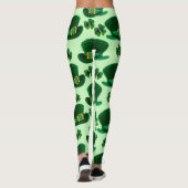Leggings Shamrocks et Casquettes de Leprechaun (Dos)