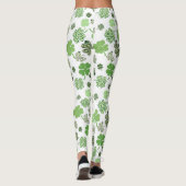 Leggings Shamrocks et trèfle de la Saint Patrick (Dos)