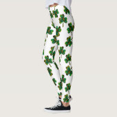 Leggings Shamrocks fractaux (Gauche)