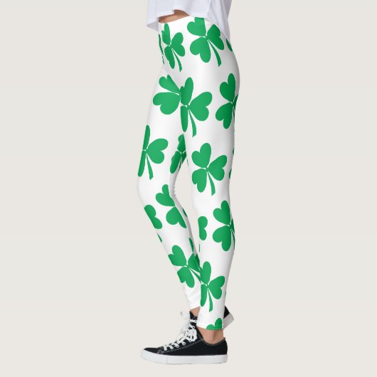 Leggings Shamrocks pour le Jour de la Saint Patrick (Gauche)