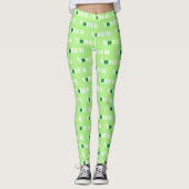 Leggings Shamrocks Sober (Devant)