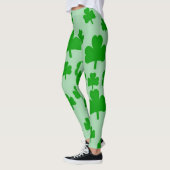 Leggings Shamrocks verts (Gauche)