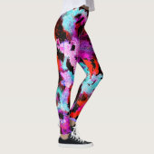 Leggings Shibori Batik : Aquarelle Gradient Tie Dye (Droite)