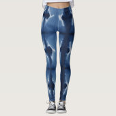 Leggings Shibori Blue (Devant)