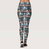Leggings Shih Tzu Halloween Éffrayant (Dos)