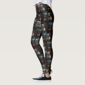 Leggings Shih Tzu Halloween Épouvantable (Gauche)