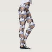 Leggings Shih Tzu Laisse Neige Noël (Droite)